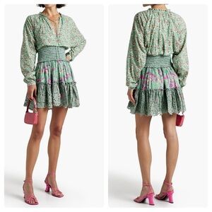Hemant & Nandita Hera Tiered Mini Dress (3)